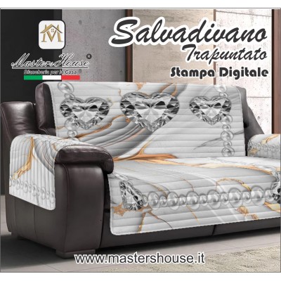 Copri Divano Trapuntato con...