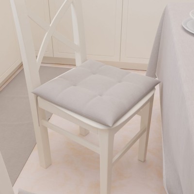 Cuscino con lacci MAX IMBOTTITURA tinta unita 100% cotone