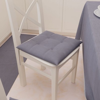 Cuscino con lacci MAX IMBOTTITURA tinta unita 100% cotone