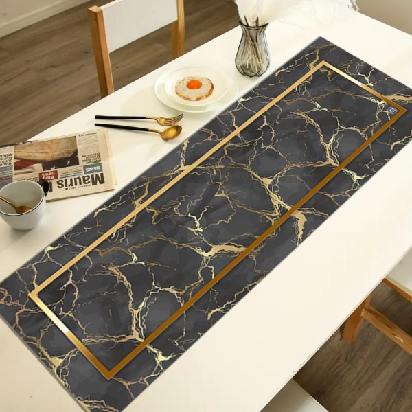 Runner Tavola Marmorizzato – Eleganza Contemporanea per la tua Casa