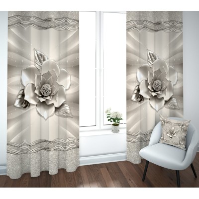 Coppia Tende Linea Iron...